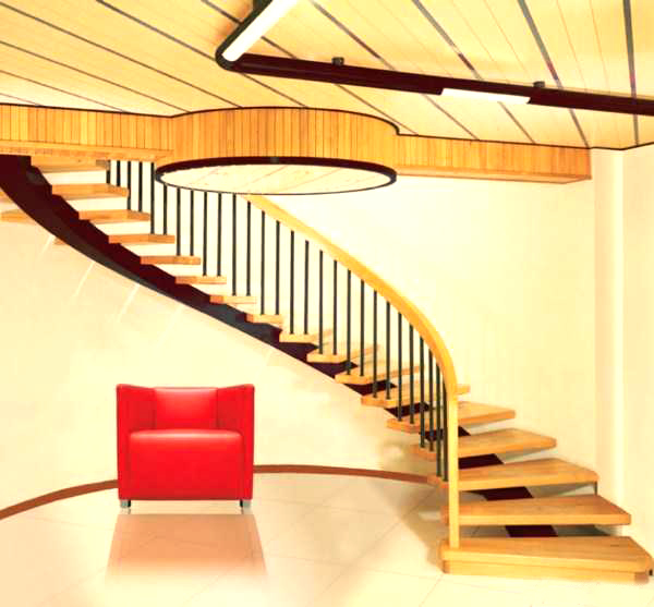 پله گرد یا پله پیچ ؟