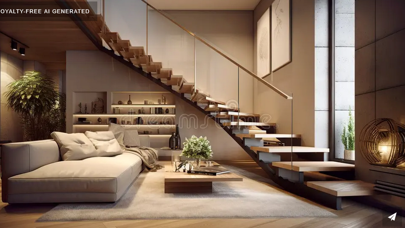 طراحی پله دوبلکس فلزی مدرن طراحی پله دوبلکس فلزی مدرن